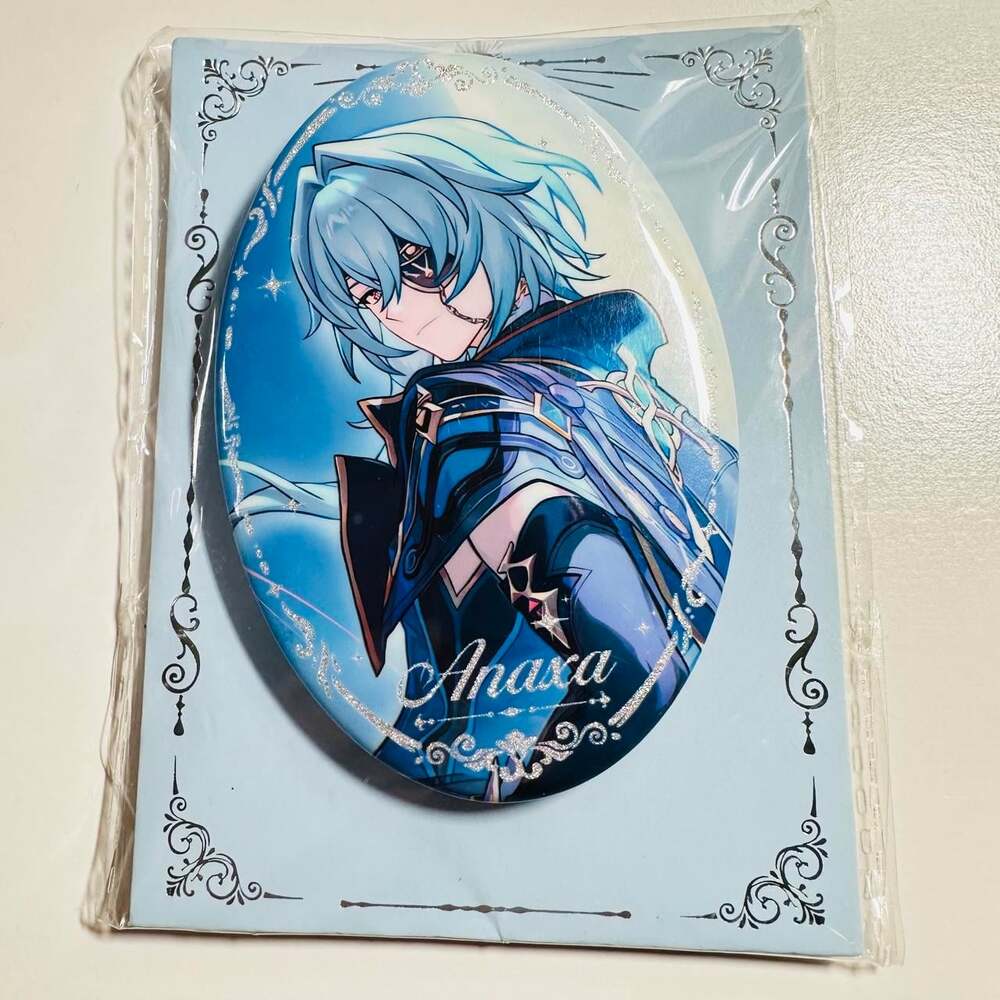 Anaxa Honkai Star Rail Fan Made Glitter...